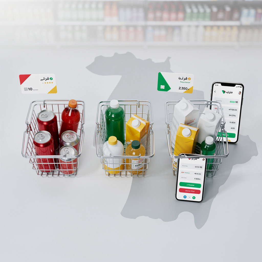 رشفة تغطي أكبر متاجر البقالة والسوبرماركت في السعودية - العثيم، بن داود، البقايل